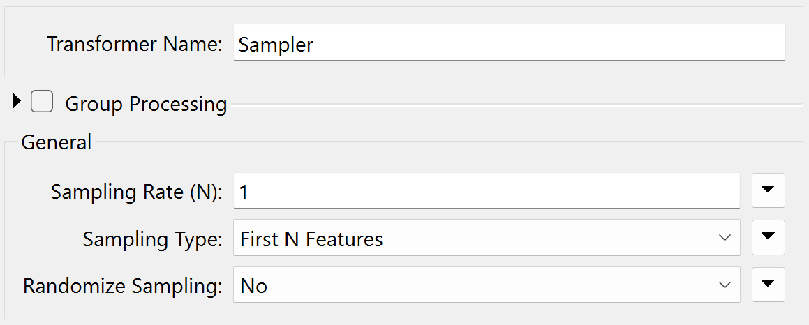 Sampler FME parameters